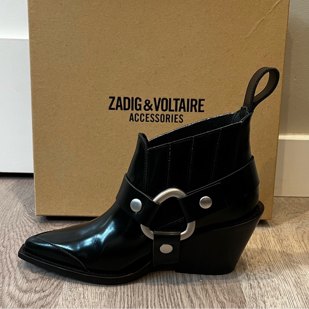 AUTHENTIC Zadig & Voltaire N’Dricks ankle boots